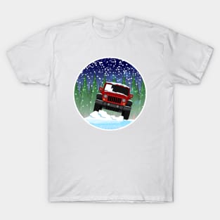 Off Road Snowy Adventure T-Shirt